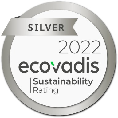 2022 EcoVadis Silver Medal for Sustainability