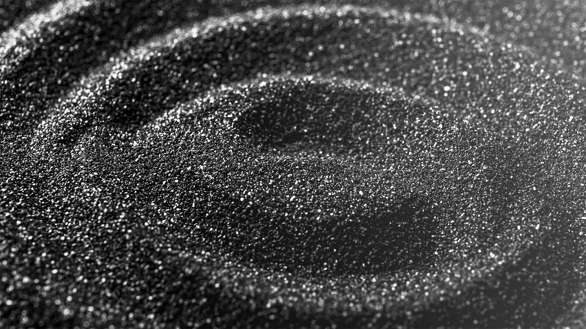 material being poured