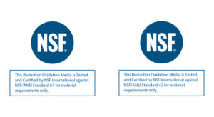 NSF Certification Logos